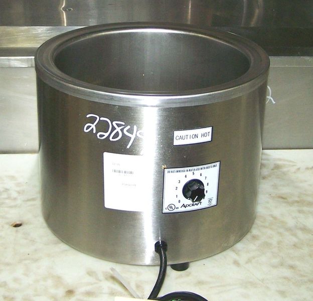 ADCRAFT 11 QT ROUND COOKER/WARMER - Click Image to Close
