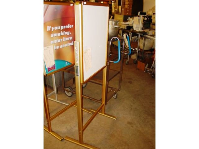 BACK LIGHTED FREE STANDING SIGN - Click Image to Close