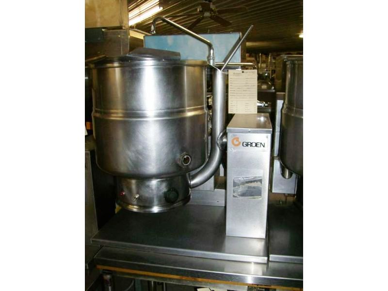 GROEN COUNTERTOP 40 QT. TILT STEAM JACKETED KETTLE - Click Image to Close