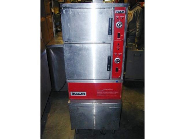 VULCAN 2-CMPT CONVECTION STEAMER W/BOILER - Click Image to Close