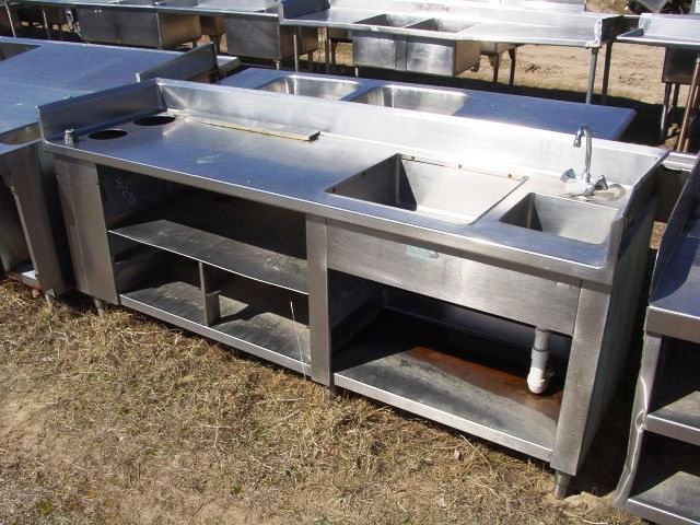 Used Stainless Steel Fish Cleaning Table Table Design Ideas
