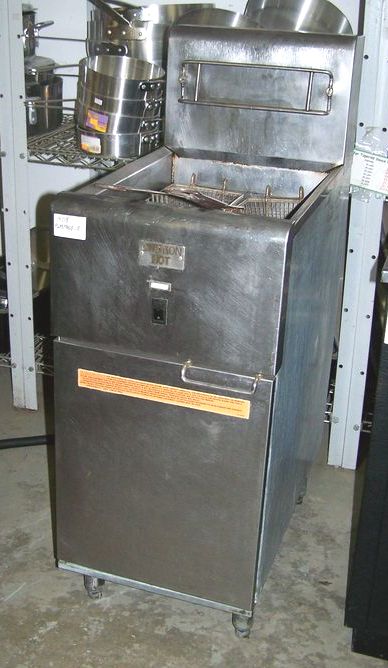 FRYMASTER TWIN BASKET FRYER NSF - Click Image to Close
