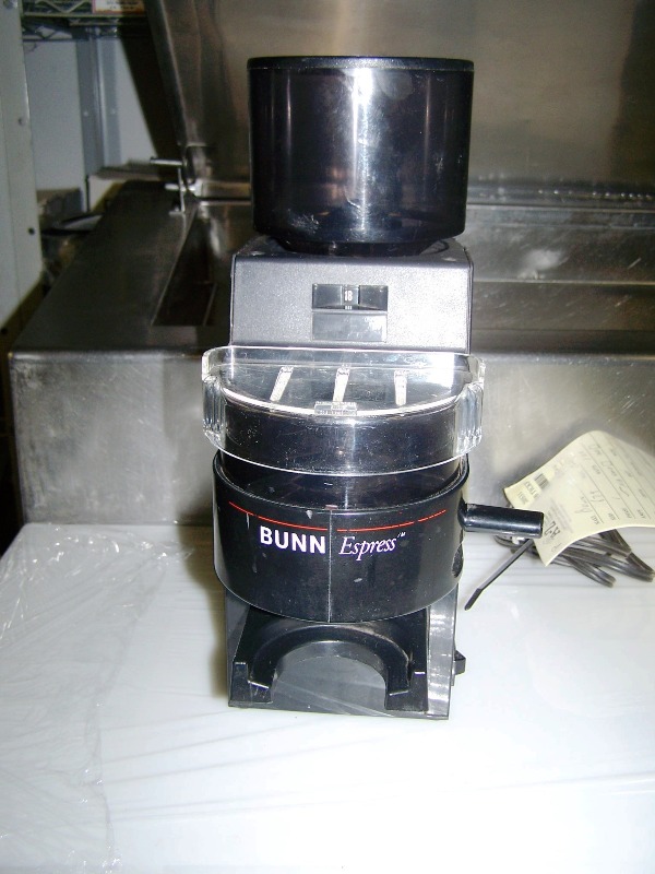 BUNN COFFEE BEAN GRINDER - Click Image to Close