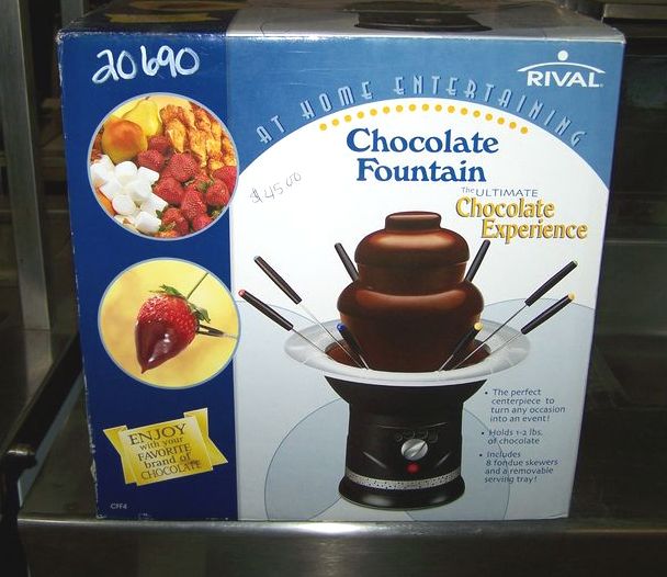 RIVAL CHOCOLATE FOUNTAIN - Click Image to Close
