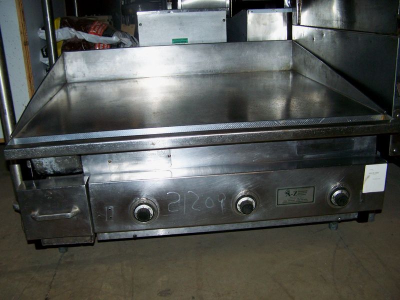 KEATING FLAT GRILL NSF - ELECT - Click Image to Close