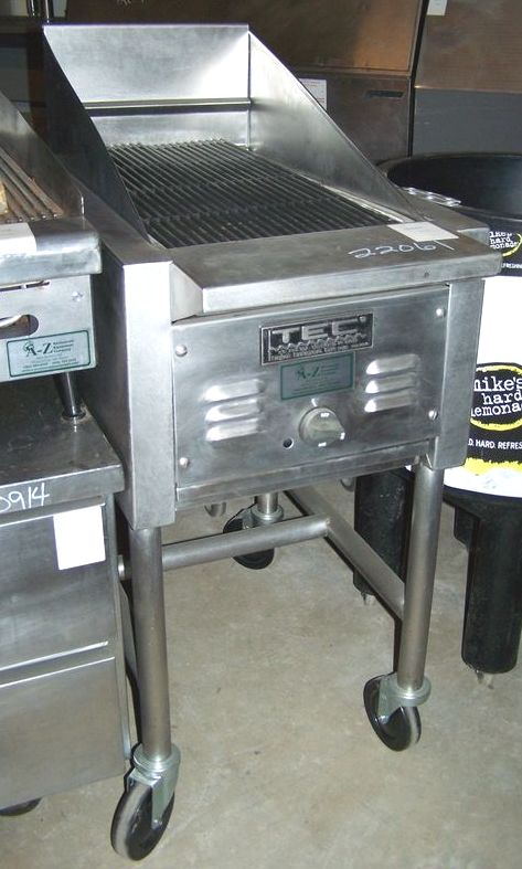 TEC CHAR BROILER ON CASTERS - Click Image to Close