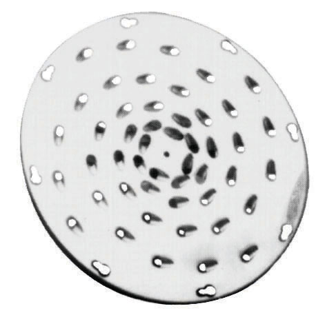 SHREDDING DISC 1/2IN FOR 6100 FOR LETTUCE STAINLESS STEEL - Click Image to Close