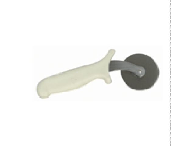 4 INCH WHEEL PLASTIC HANDLE PIZZA CUTTER - Click Image to Close