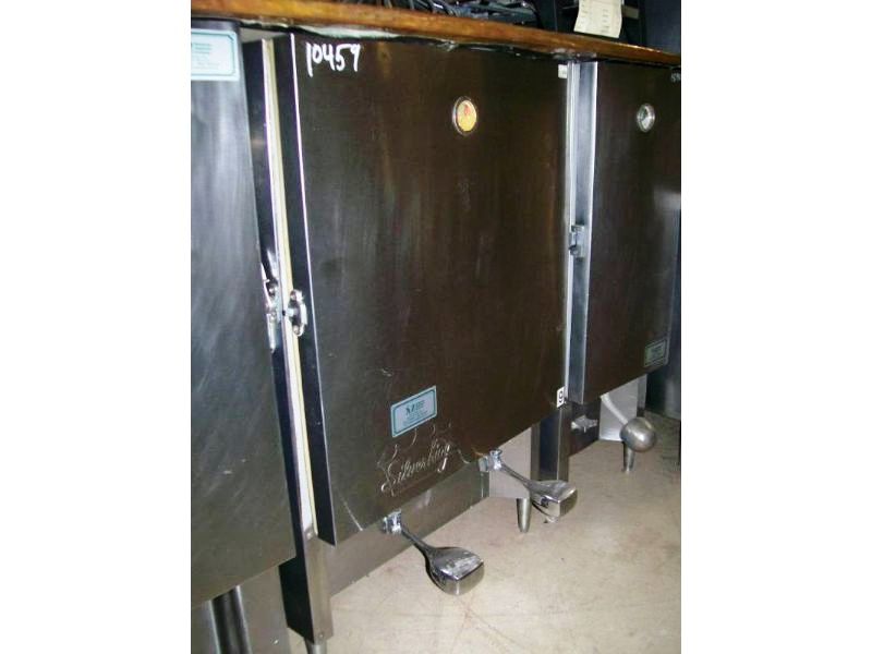 SS Silver Milk Dispenser, For Restaurant, Capacity: 20 Ltr