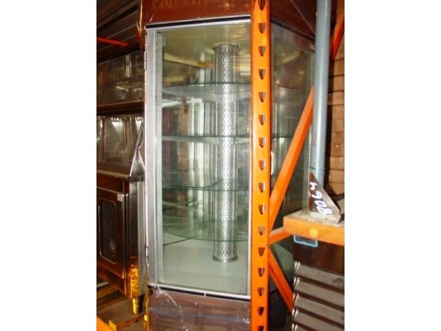 TRAULSEN REFRIGERATED REVOLVING HEXAGON PIE/DISPLAY CASE - Click Image to Close