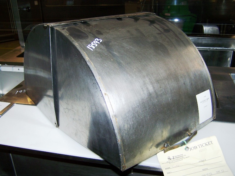 DUKE STAINLESS STEEL ROLL TOP COVER FOR STEAM WELL