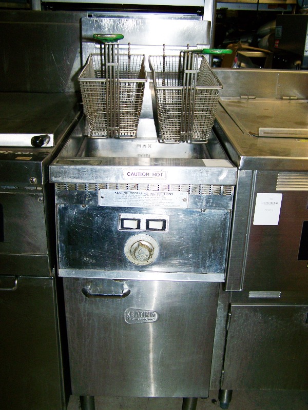 KEATING TWIN BASKET FRYER - Click Image to Close