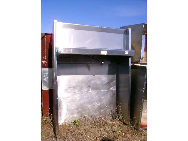 BACK DRAFT HOOD - INSULATED SIDE WALL - 58 X 76 X 24 - Click Image to Close