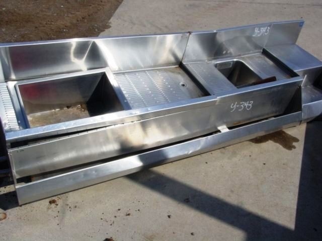 92 X 24 PERLICK UNDER BAR WITH 21 ICE BIN WITH COLD PLATE - Click Image to Close