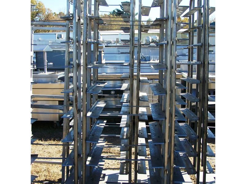 FULL SIZE SHEET PAN RACK FRONT LOAD 20.5 X 27 X 70 - Click Image to Close