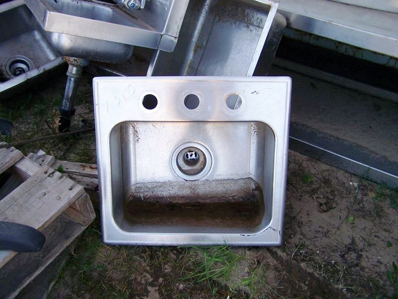 JUST STAINLESS STEEL HAND SINK 19 X 18 - Click Image to Close