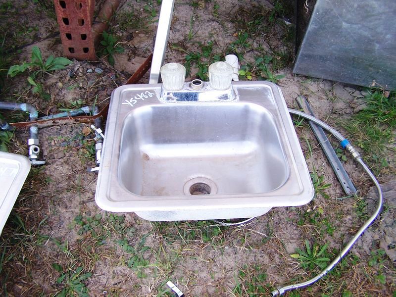 STAINLESS STEEL HAND SINK 13 X 13 - Click Image to Close