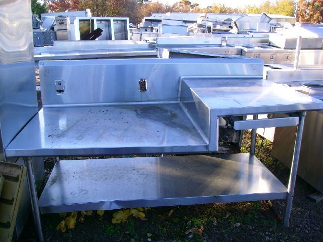 STAINLESS STEEL STEP DOWN EQUIPMENT STAND STAINLESS STEEL LEGS A - Click Image to Close