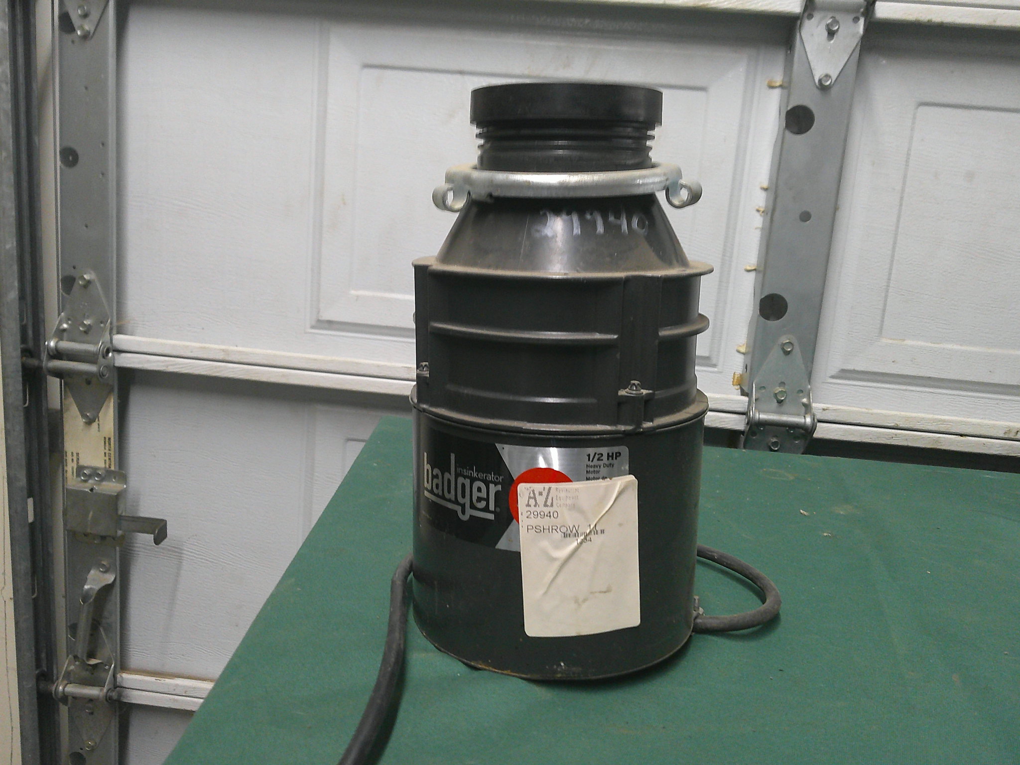 BADGERS IN SINK ERATOR