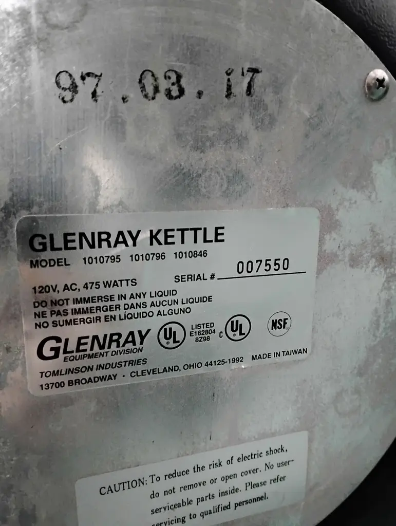 GLEN RAY SOUP KETTLE
