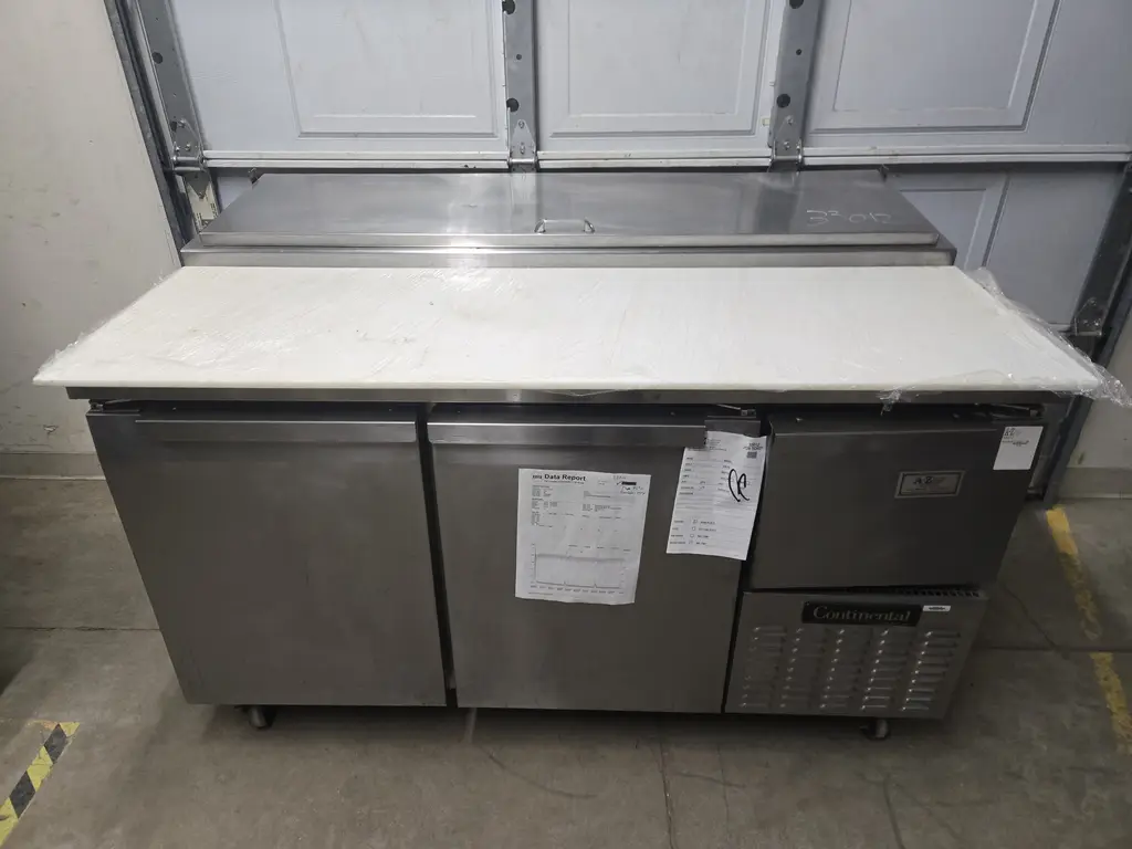 CONTINENTAL 2 DR PREP TABLE