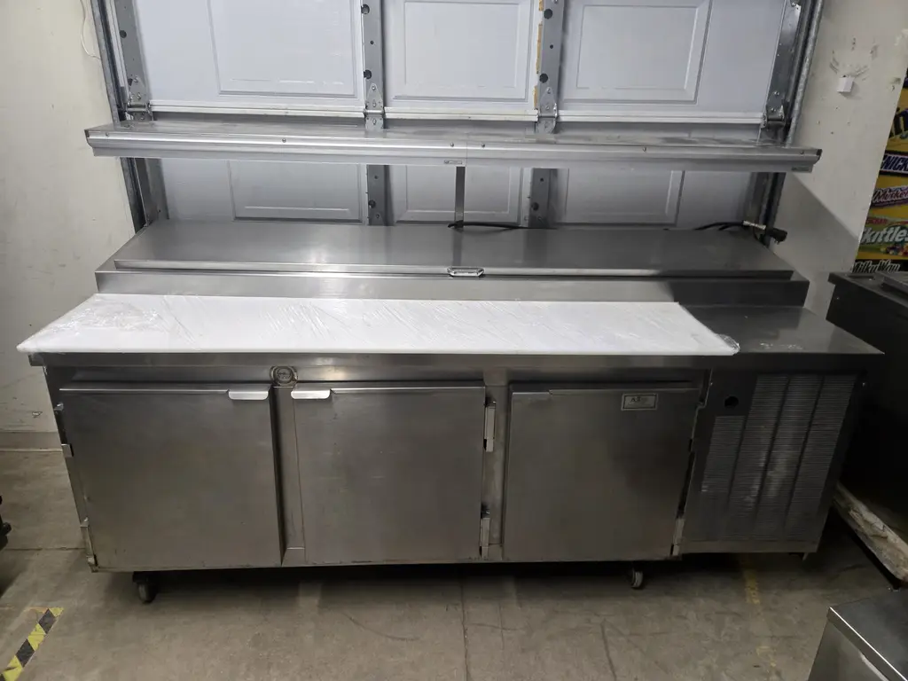 KAIRAK 3 DOOR PIZZA PREP TABLE