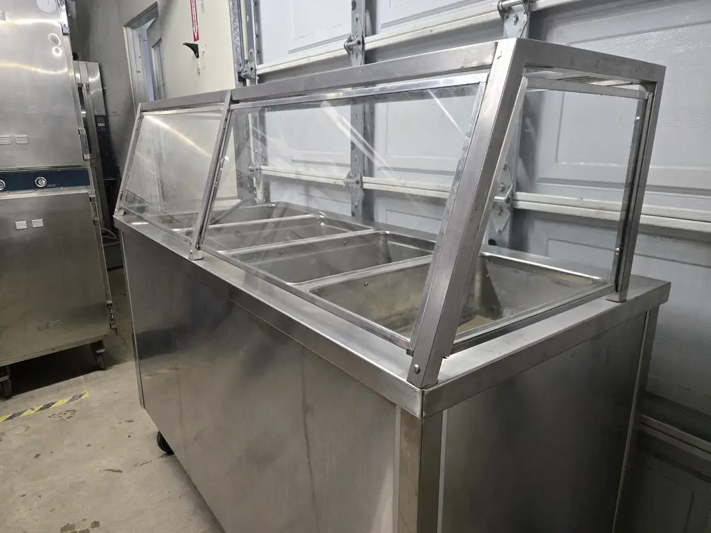 RANDELL S/S 4 HOLE STEAM TABLE