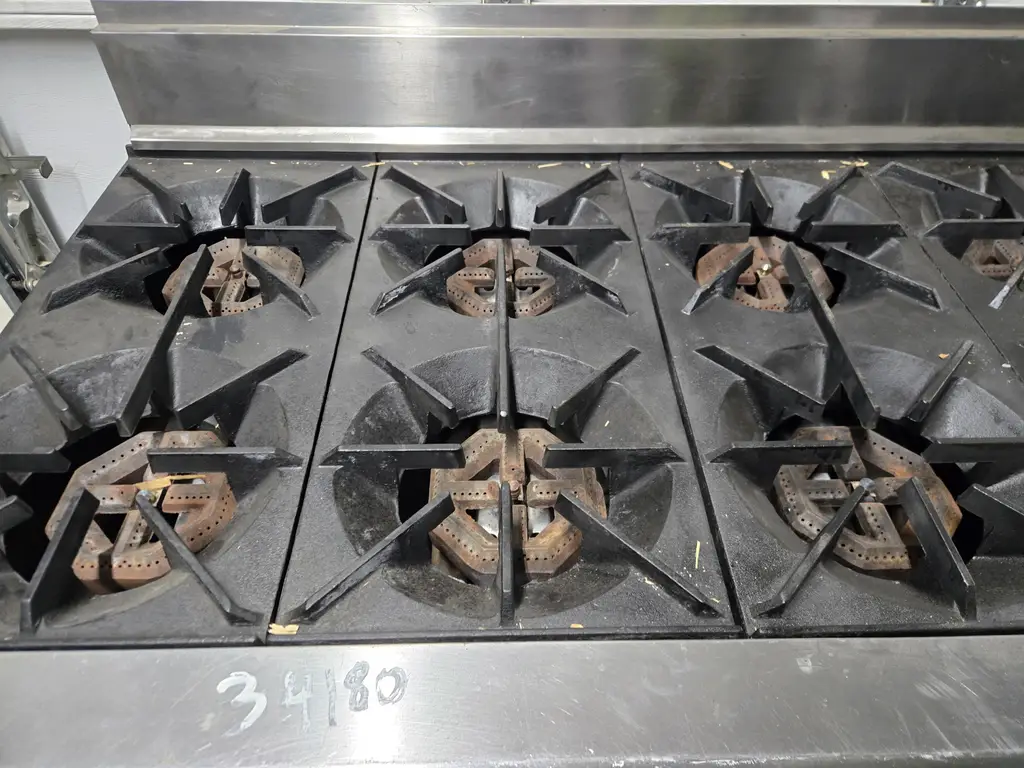 U.S.RANGE 10 BURNER RANGE