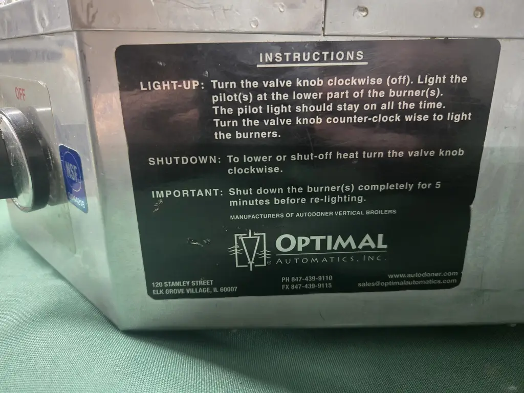 AUTODONER VERTICAL BROILER