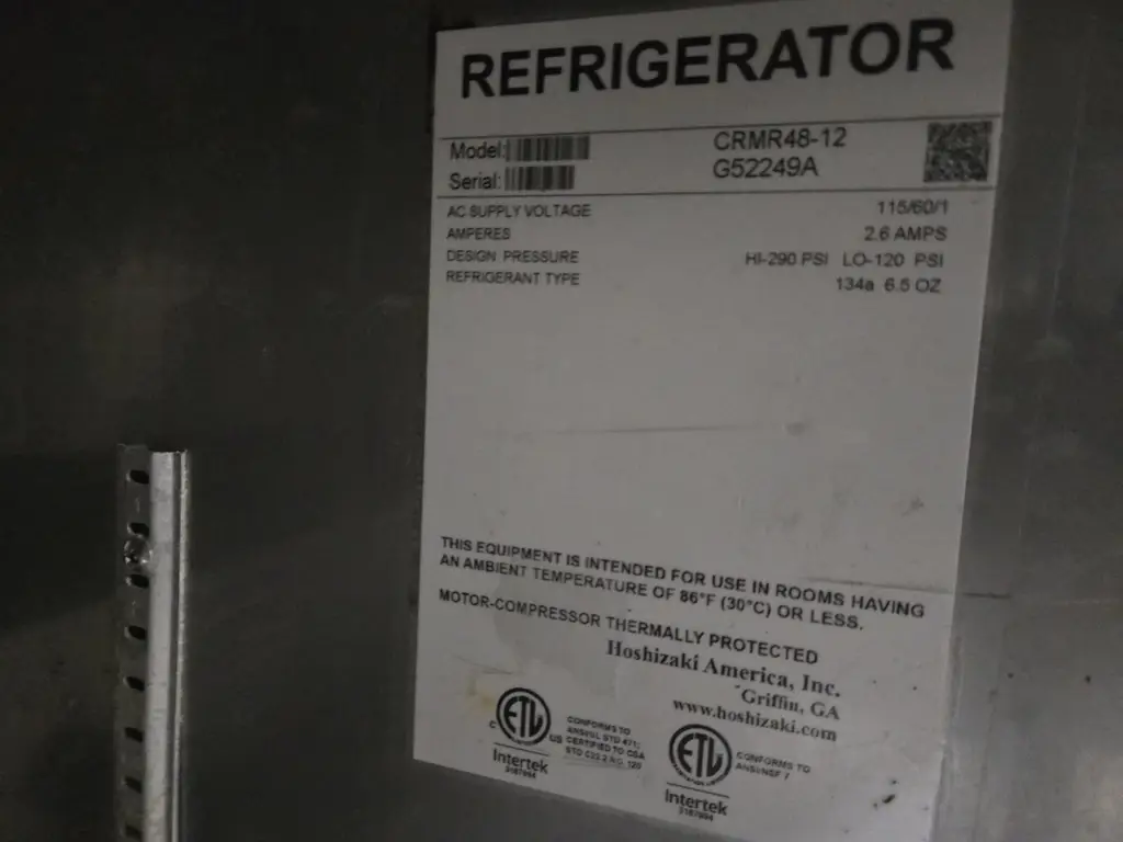 HOSHIZAKI 48IN PREP TABLE