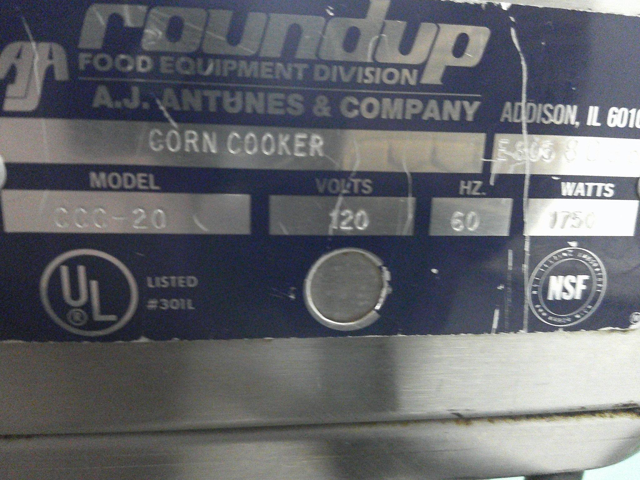 ROUNDUP CORN COOKER