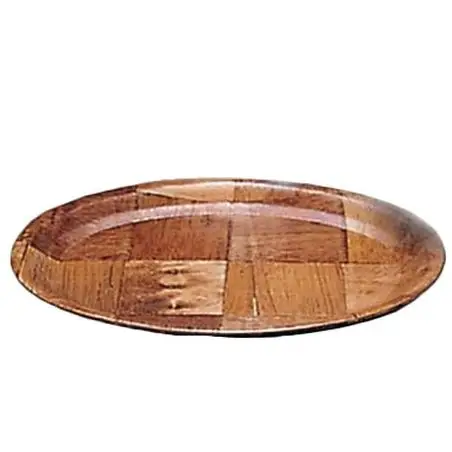 PLATTER WOOD 10 5/8IN OVAL