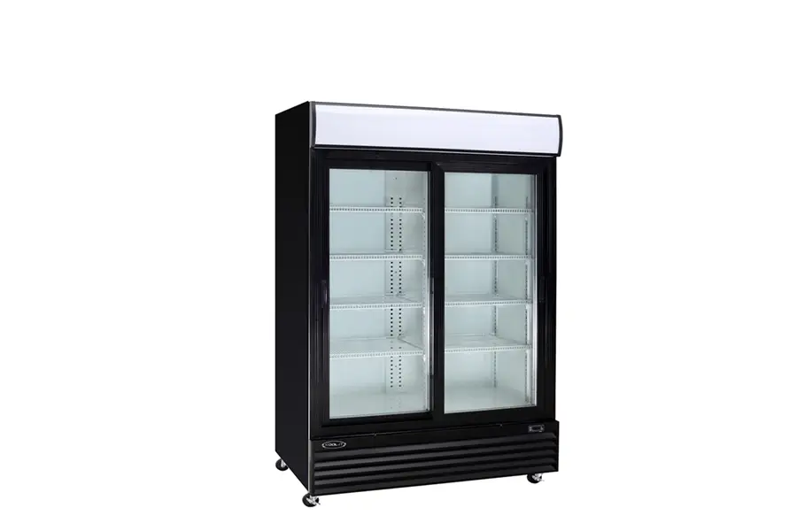 GLASS 2 DOOR REFRIGERATOR