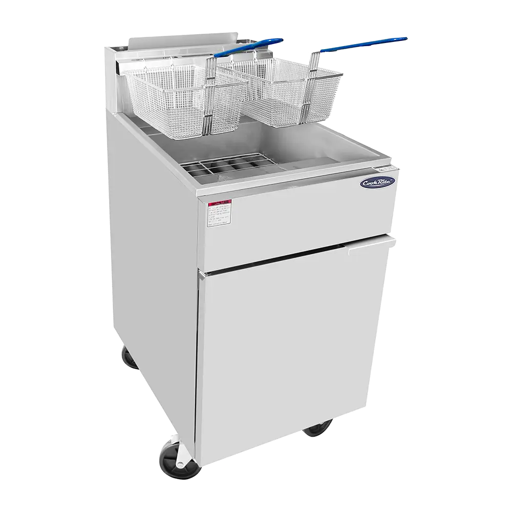 75# TWIN BASKET FRYER LP GAS