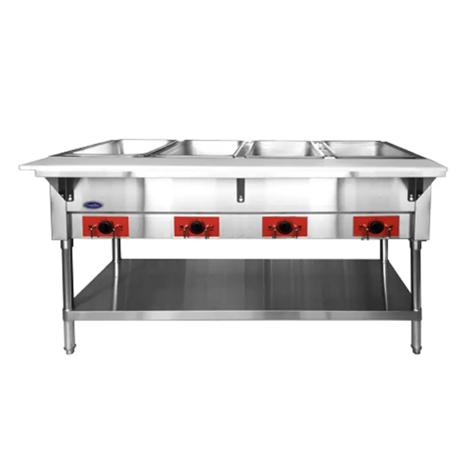 4 HOLE STEAM TABLE