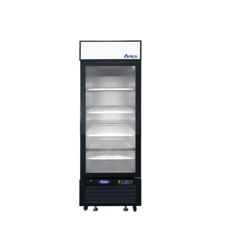1 GLASS DOOR COOLER