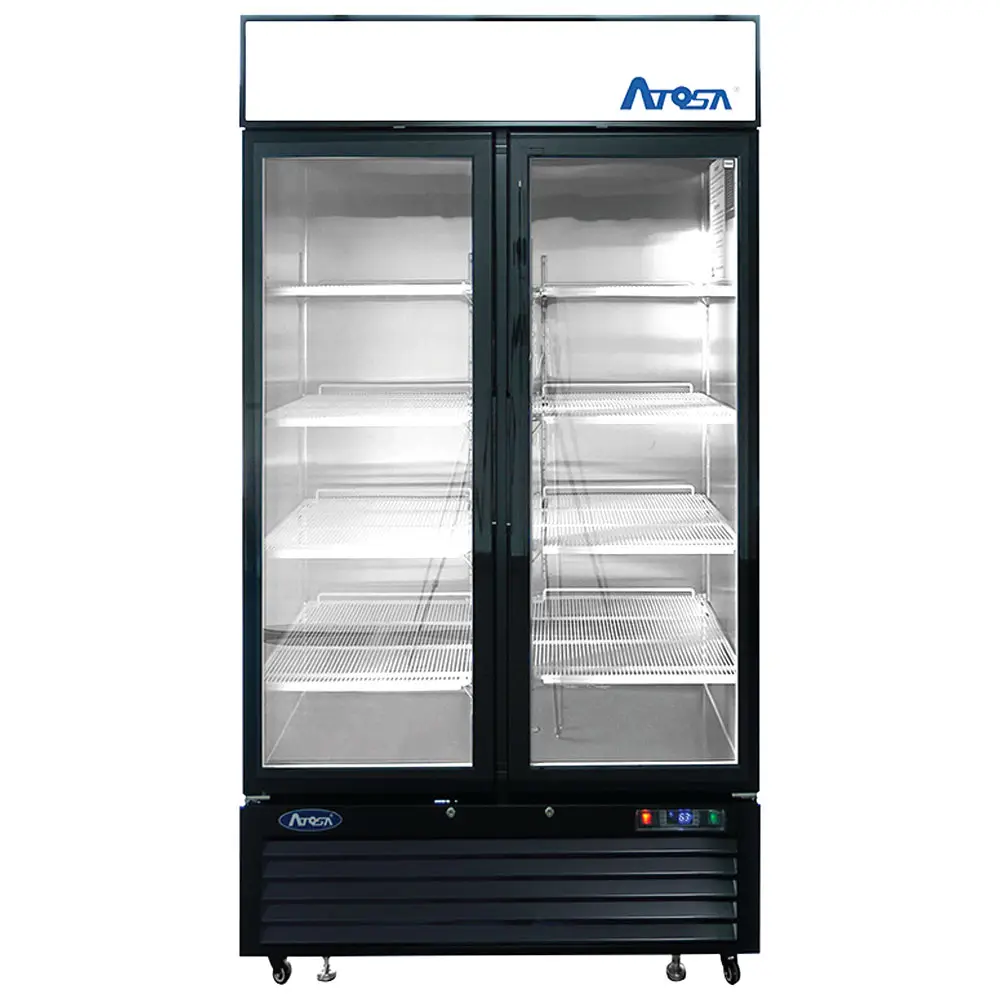 2 GLASS DOOR REFRIGERATOR