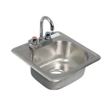 DROP IN SS HANDSINK WITH FAUCE