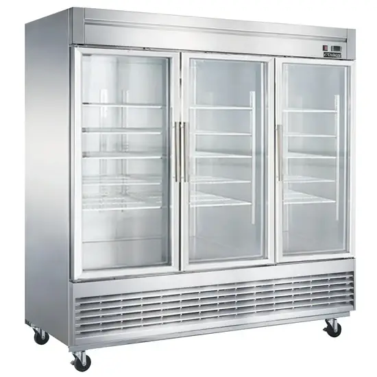 3 GLASS DOOR REFRIGERATOR