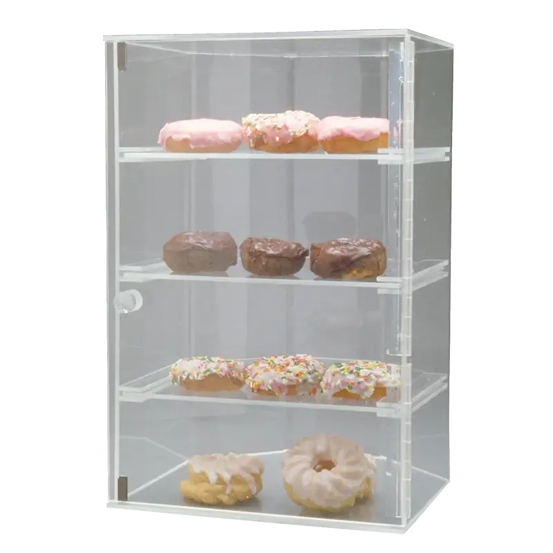 4 TRAY ACRYLIC DISPLAY CASE