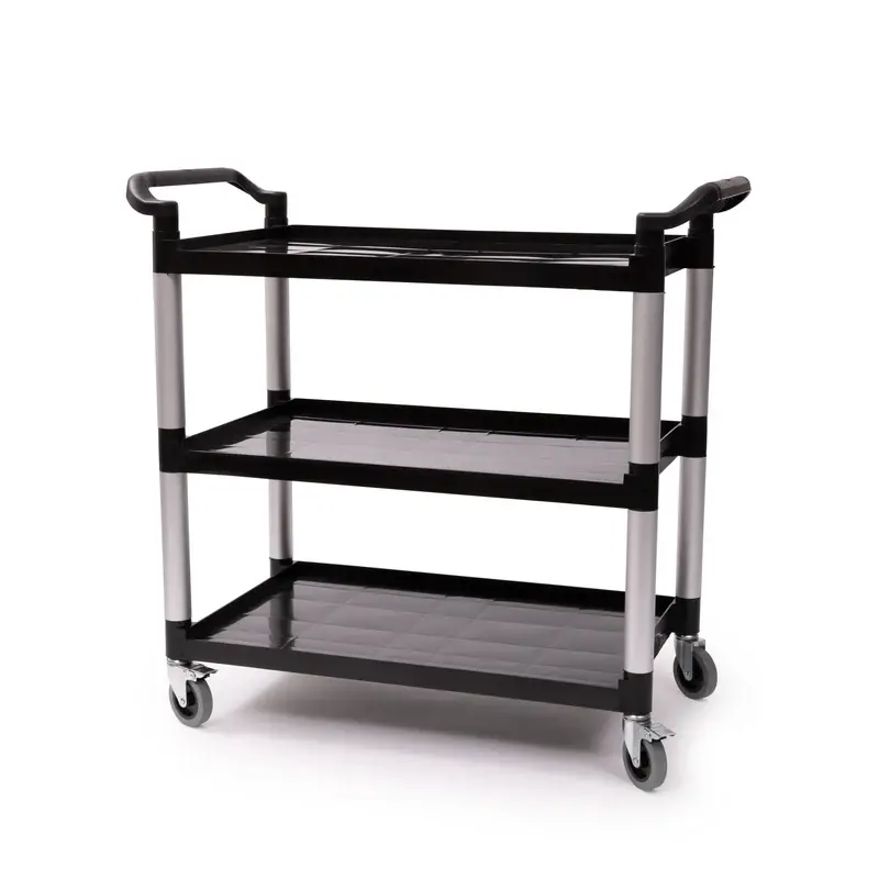 GREY/BLACK BUS CART PLASTIC