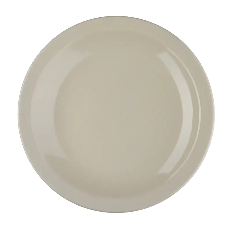 AM WHITE 10 1/2 IN PLATE