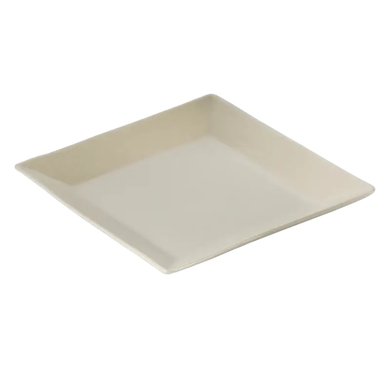 BONE 10.75 IN SQUARE PLATE