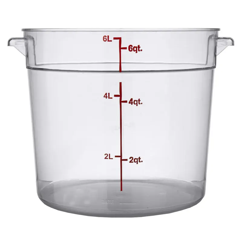 6 QT. ROUND STORAGE CONTAINER