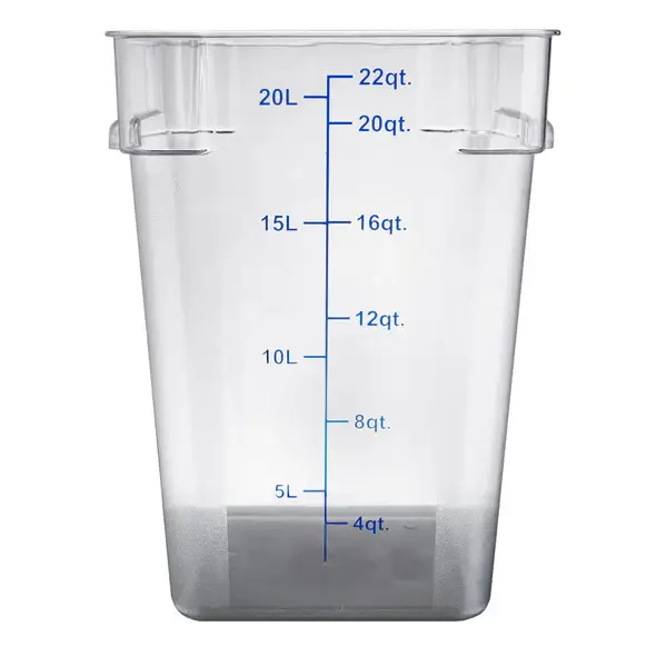 22 QT. SQUARE STORAGE CONTAINE