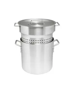 12 QT ALUMINUM PASTA COOKER