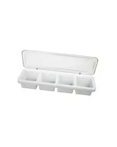 4 COMP BAR CADDIE WITH LID