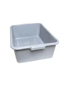 7 INCH DEEP GRAY BUS TUB