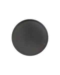 11IN ROUND TRAY BLACK