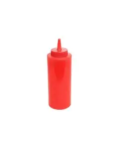 12OZ SQUEEZE BOTTLE/RED